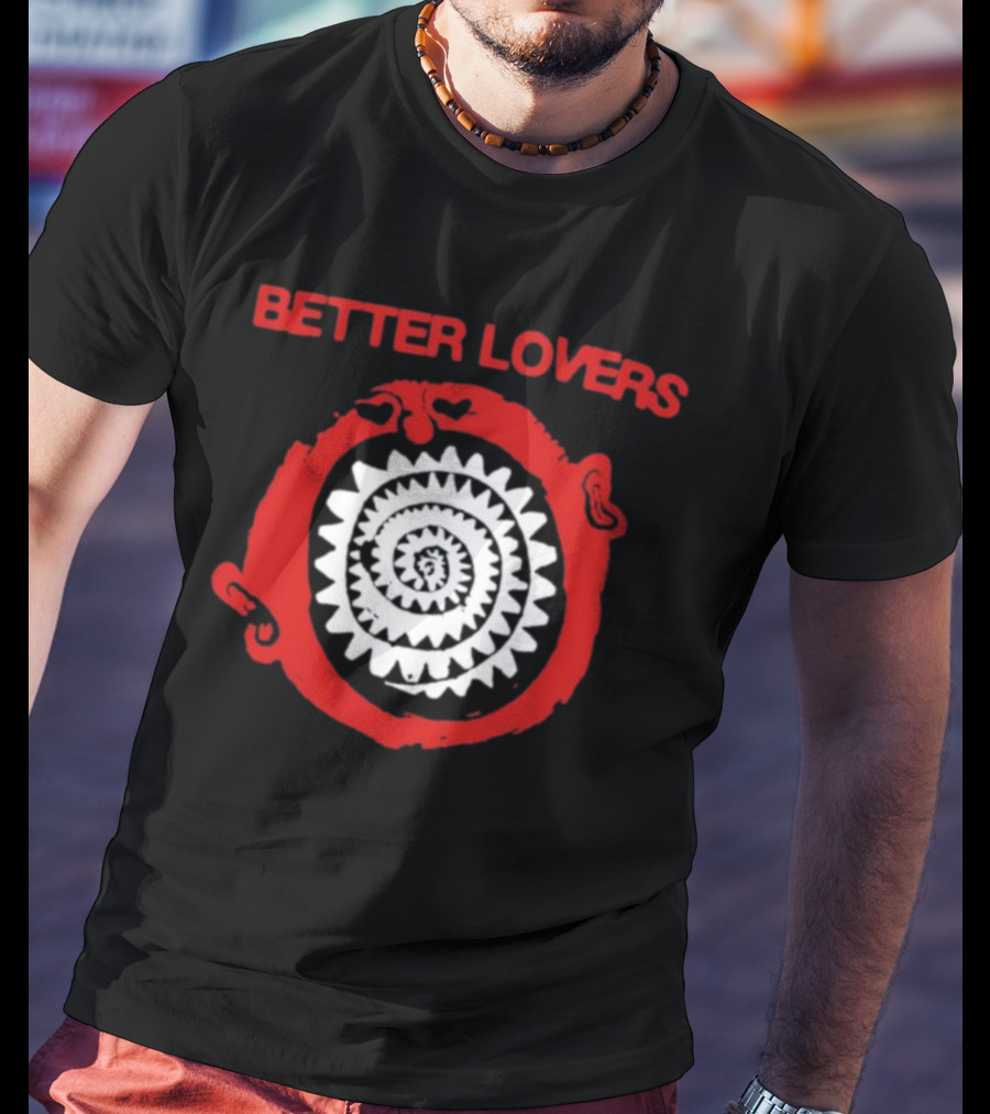 Better Lovers Red Spiral Teeth T-Shirt
