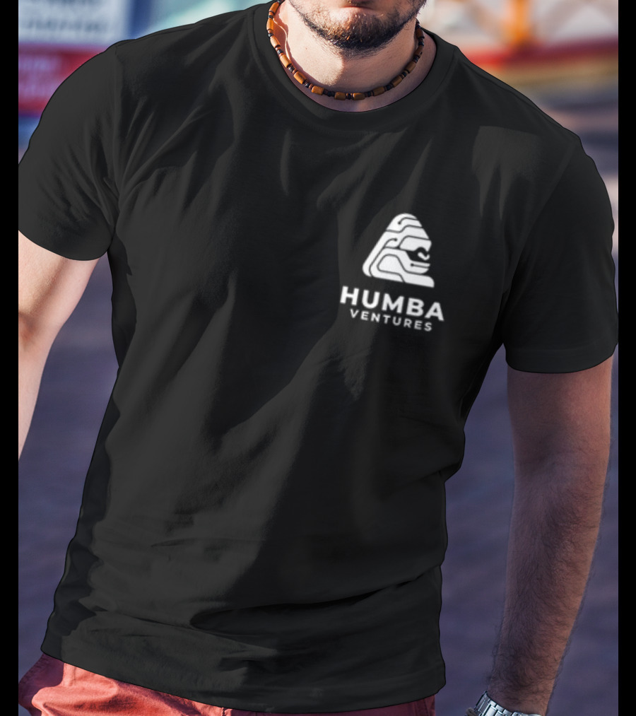 Humba Ventures Black Shirt With White Stylish T-Shirt