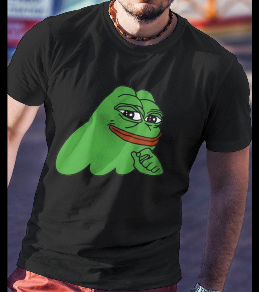 Ribbit.Pepe Pepe Frog Meme Iconic Sol T-Shirt