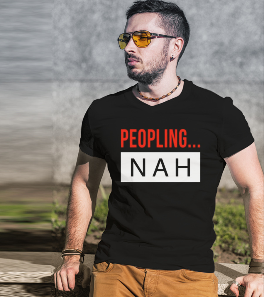 Peopling Nah Minimalist T-Shirt