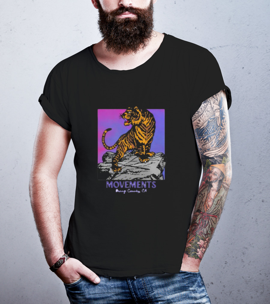 Movements Tiger Orange County CA T-Shirt