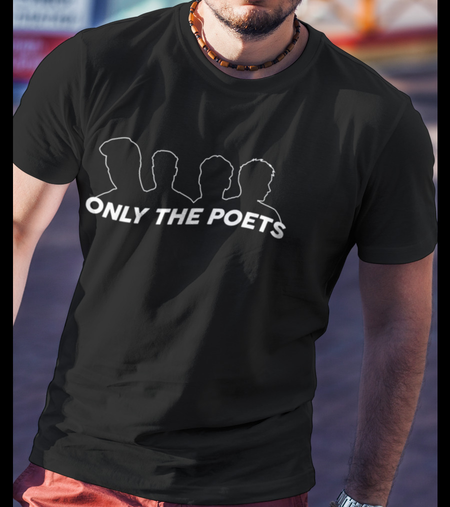 Only The Poets Silhouette Outline Otp T-Shirt