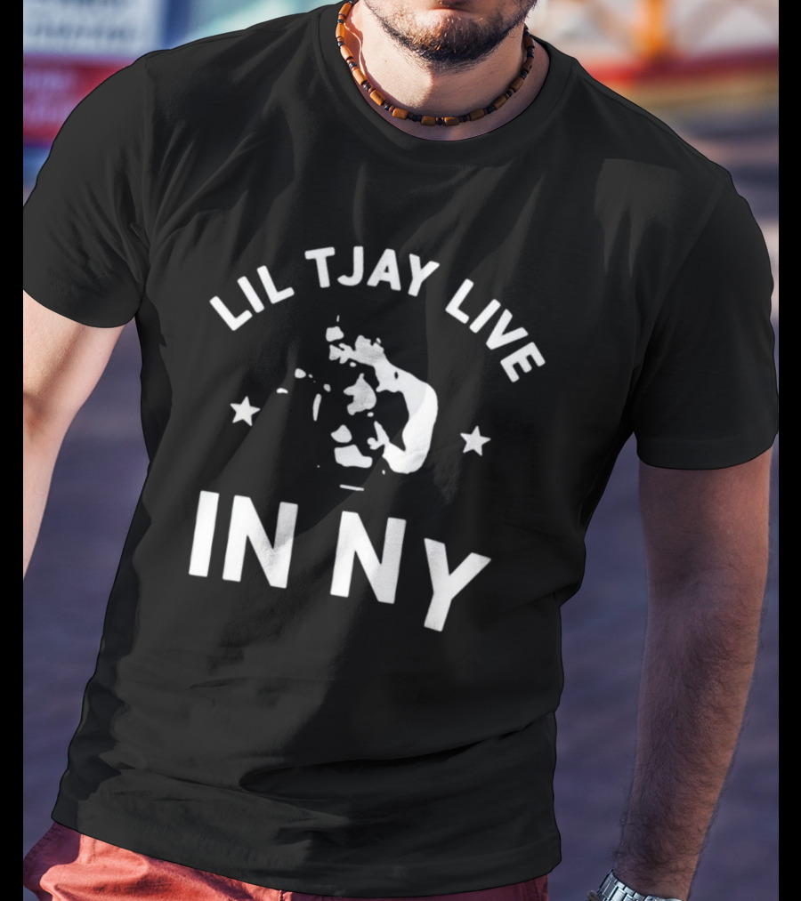 Lil Tjay Live In NY Performance Event Liltjay Store T-Shirt