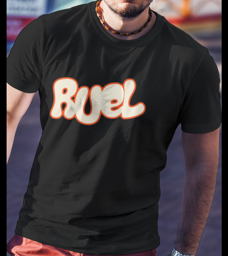 Ruel Puff Text T-Shirt
