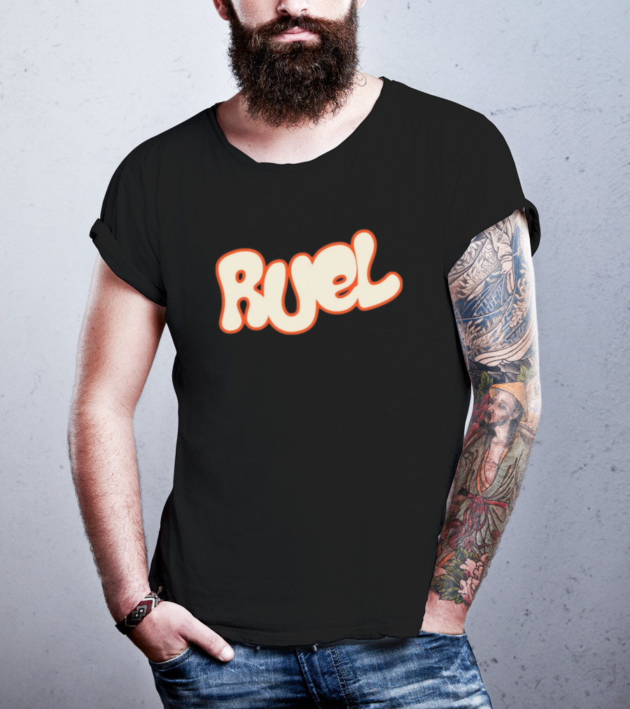 Ruel Puff Text T-Shirt