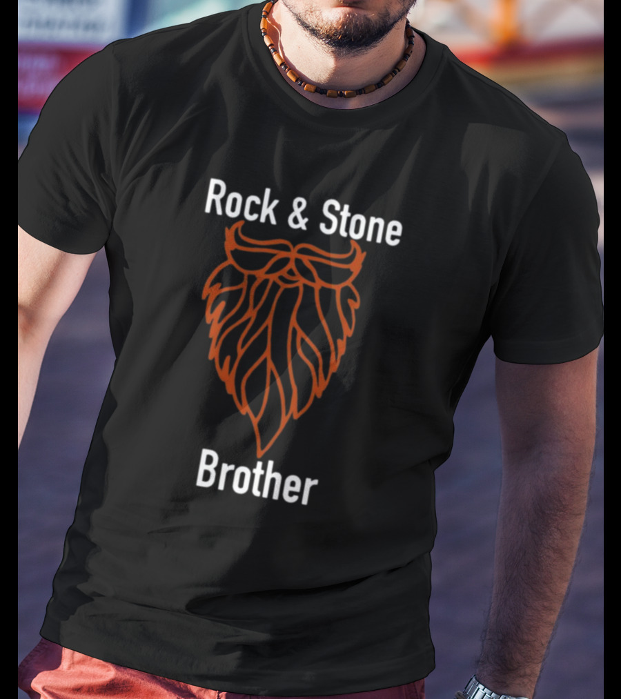 Rock And Stone Brother Beard T-Shirt