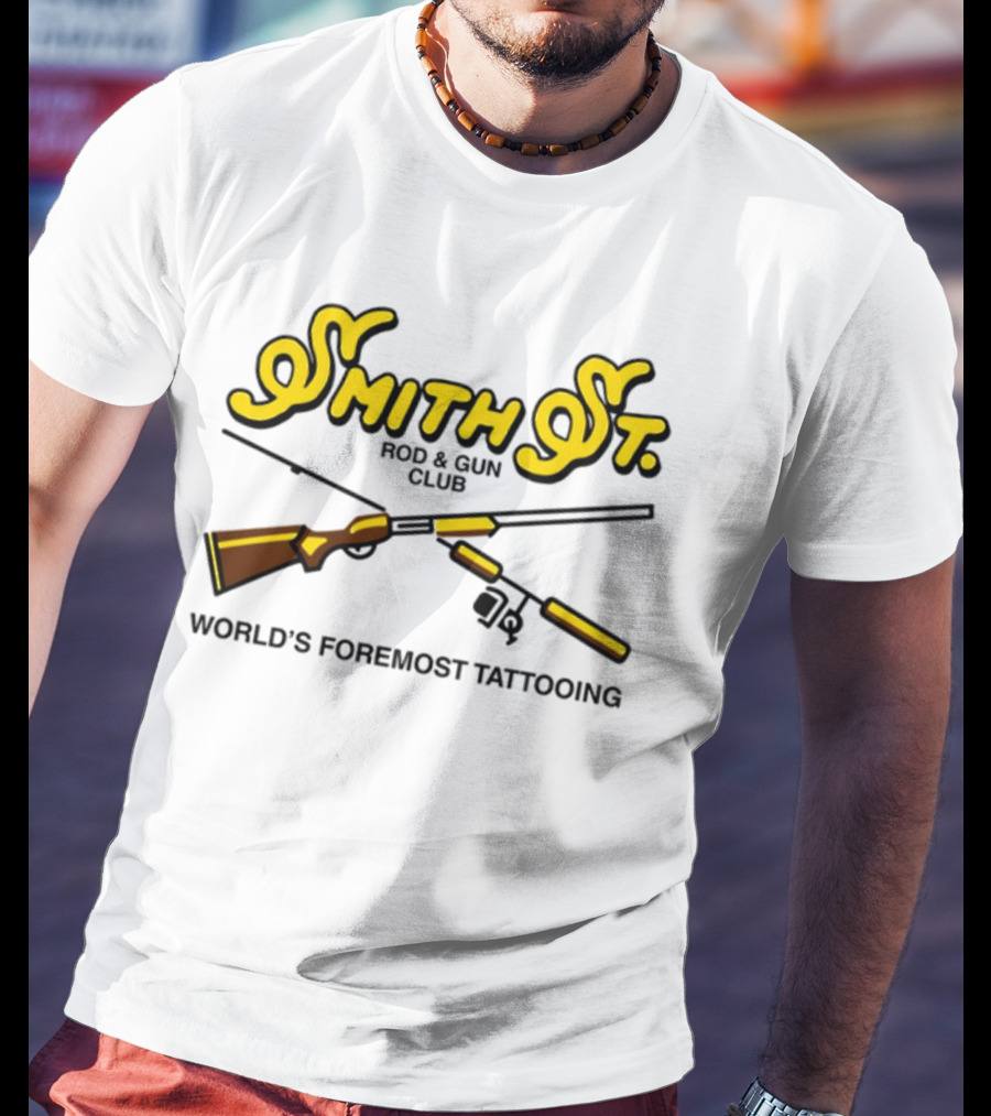 Smith St Rod And Gun Club World's Foremost Tattooing T-Shirt