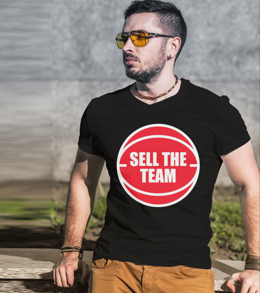 Detroit Pistons Sell The Team Basketball T-Shirt