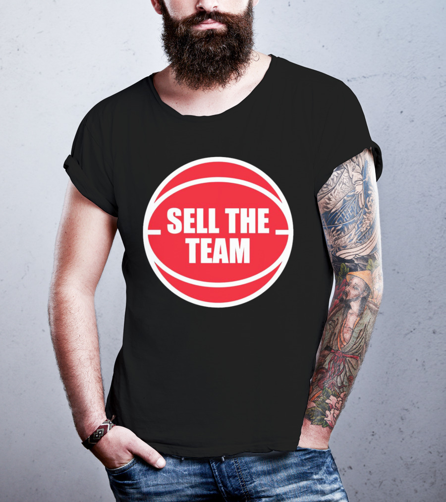 Detroit Pistons Sell The Team Basketball T-Shirt