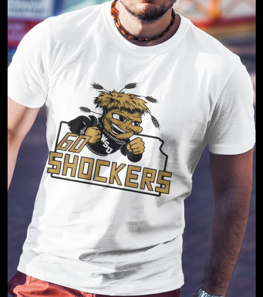 Wichita State University Go Shockers Mascot T-Shirt