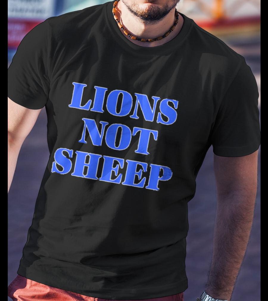 Jessica Irvine Lions Not Sheep T-Shirt