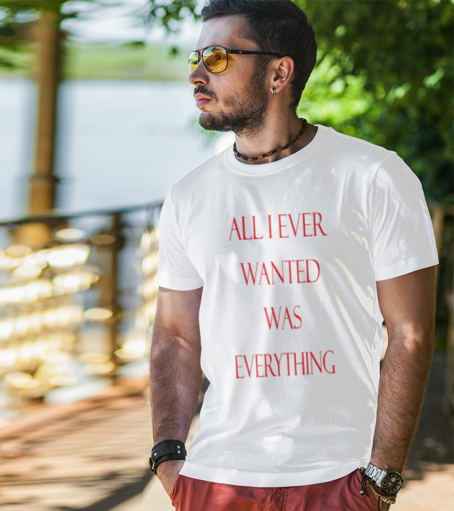 All I Ever Wanted Was Everything T-Shirt