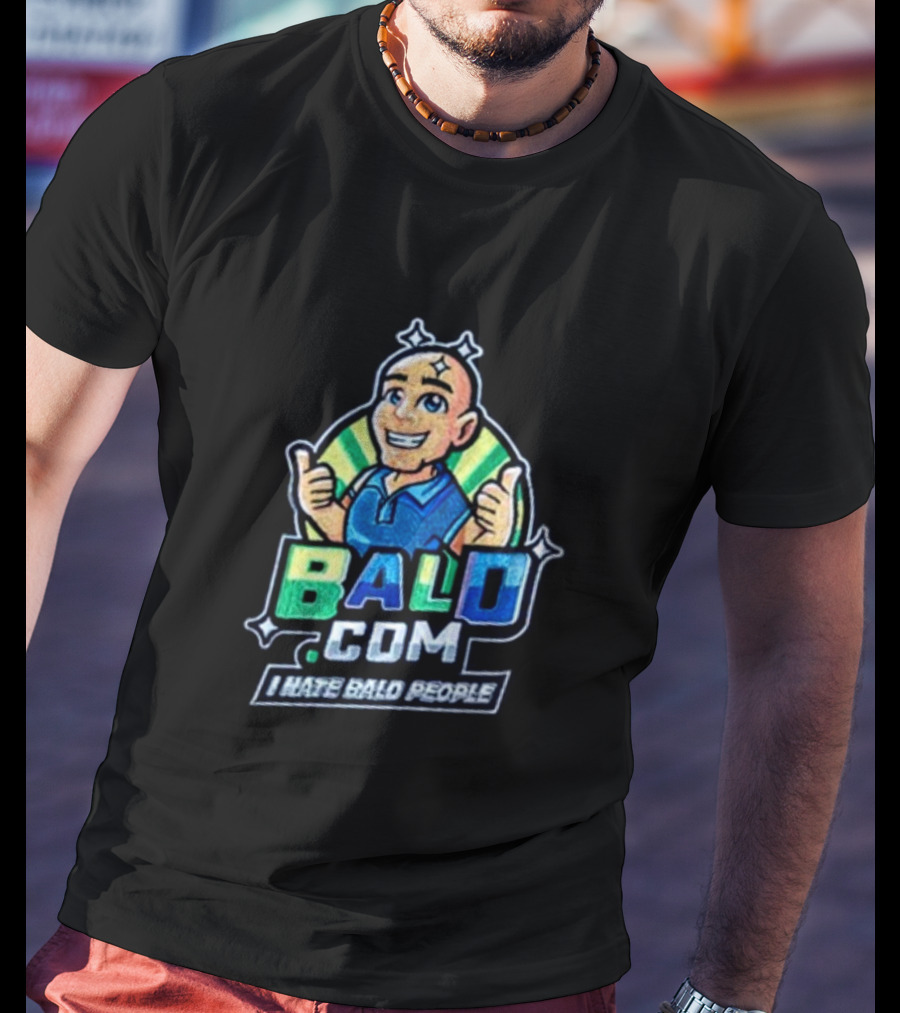 Cold Ones The Bald Bald.com I Hate Bald People T-Shirt