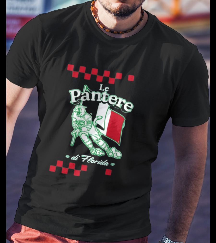 Le Pantere Di Florida Italianfest Puck T-Shirt