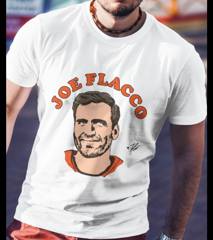 Joe Flacco Ash Crew T-Shirt