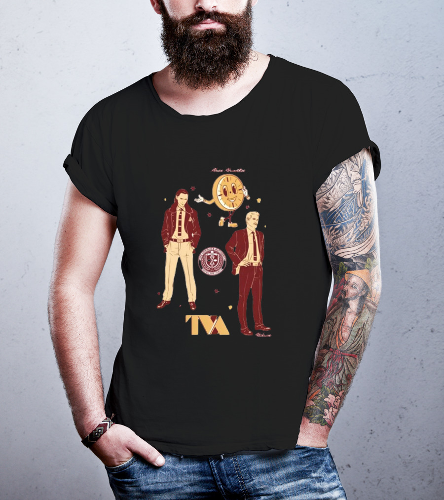 Miss Minutes TVA Loki Mobius T-Shirt