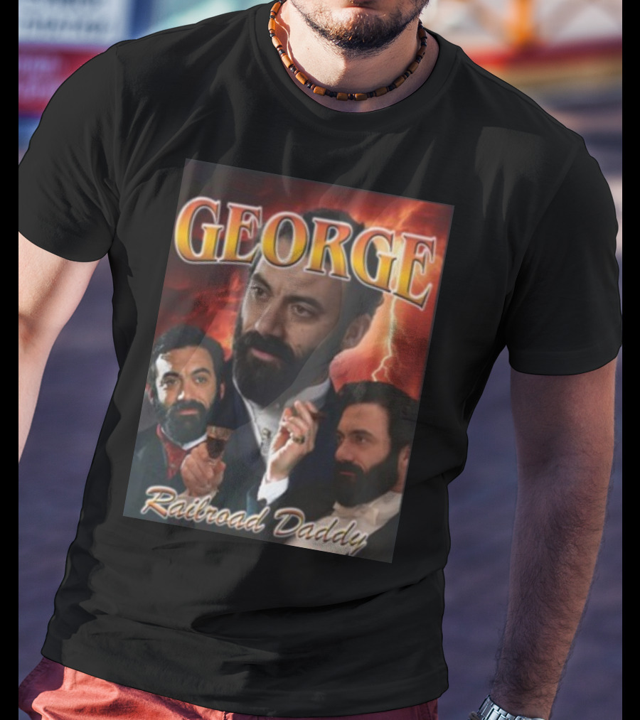 George Mummydearestpodcast Railroad Daddy T-Shirt