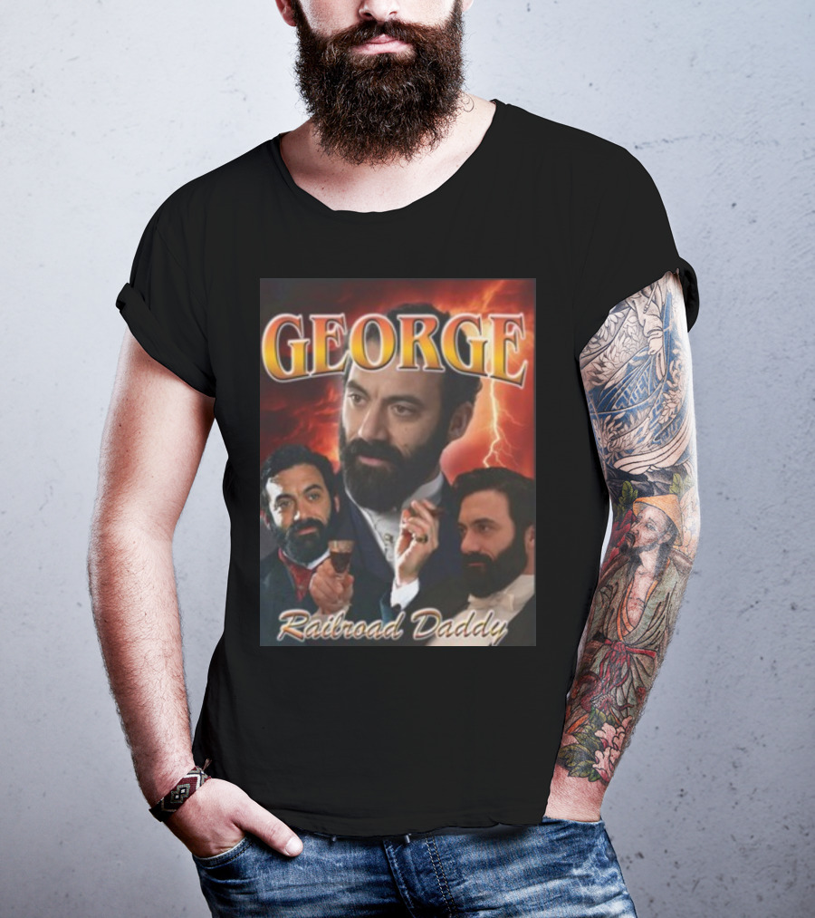 George Mummydearestpodcast Railroad Daddy T-Shirt