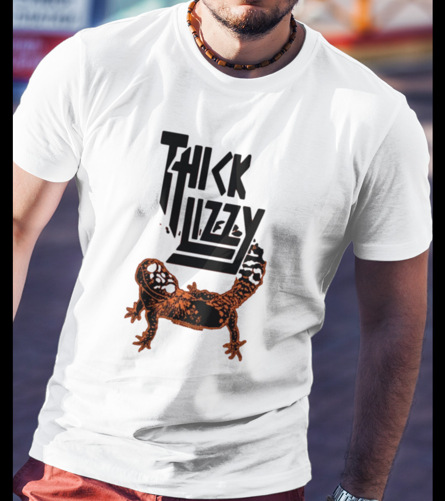 Thick Lizzy Folk Freegan Drunk Lizard T-Shirt