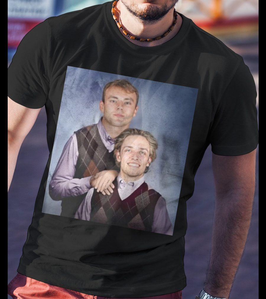Carson Beck Brock Bowers Step Brothers Comedy Portrait T-Shirt