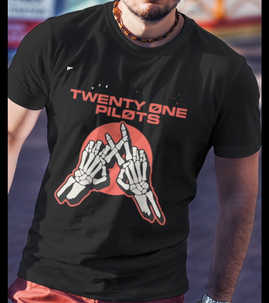 Twenty One Piløts Skeleton Hands I Created This World To Feel Some Control T-Shirt