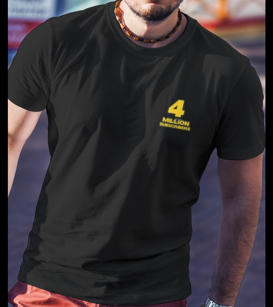 Let's Trip 4 Million Subscribers T-Shirt
