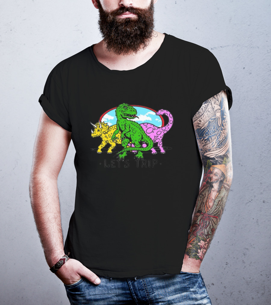 Let's Trip Dinosaur Jurassic T-Shirt