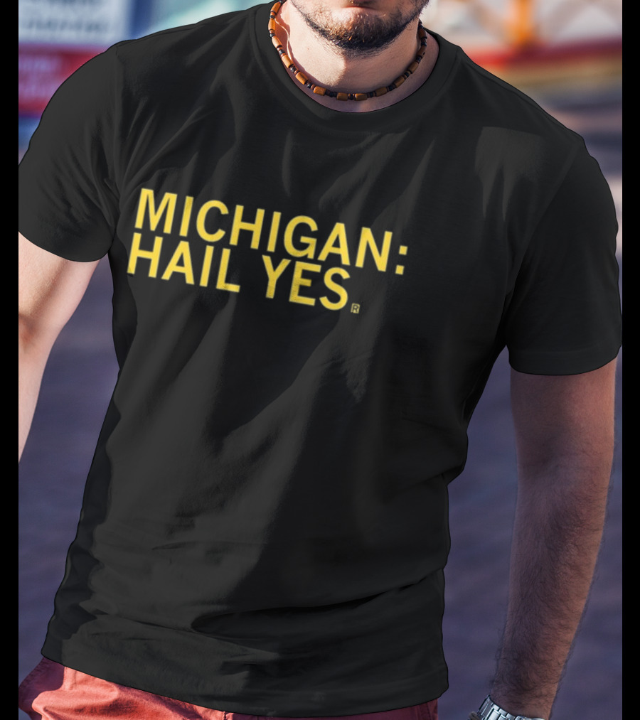 Raygun Michigan Hail Yes T-Shirt