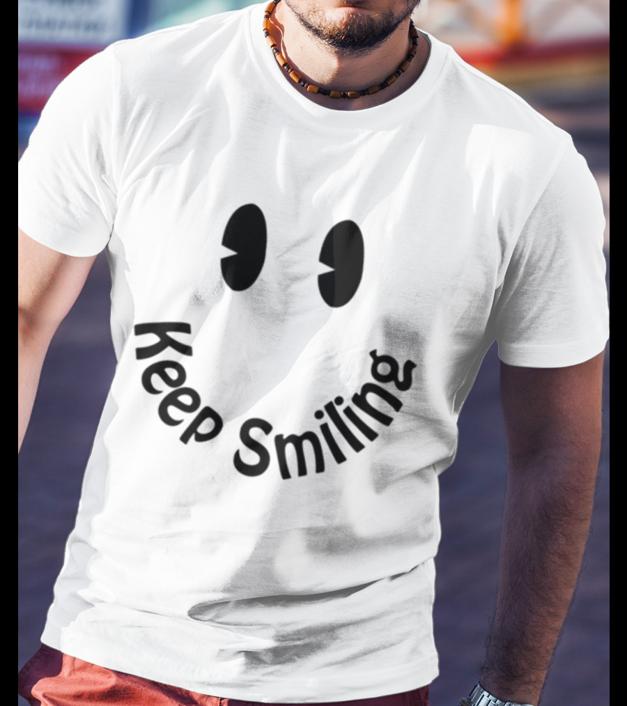 Devon Rodriguez Keep Smiling Face T-Shirt