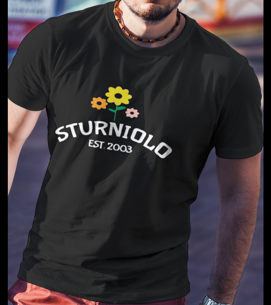 STURNIOLO EST. 2003 Flower Trio T-Shirt