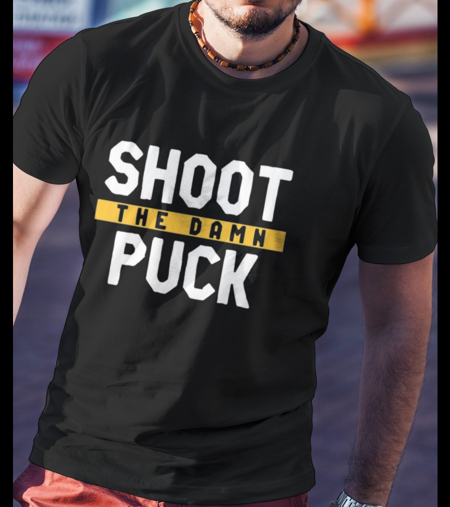 Pittsburgh Shoot The Damn Puck T-Shirt