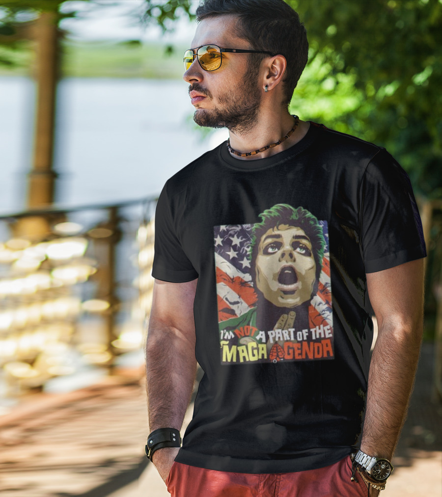 I'm Not A Part Of The MAGA Agenda Political Pop T-Shirt