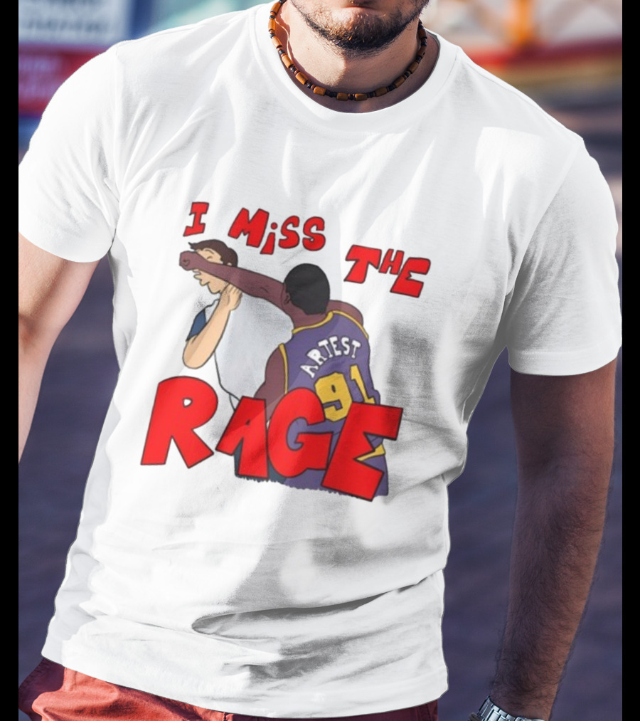 Lucca International I Miss The Rage Artest 91 T-Shirt