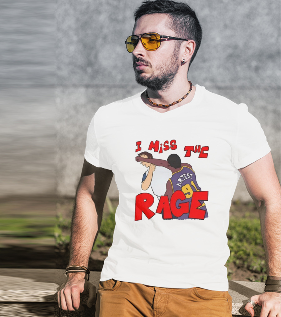 Lucca International I Miss The Rage Artest 91 T-Shirt