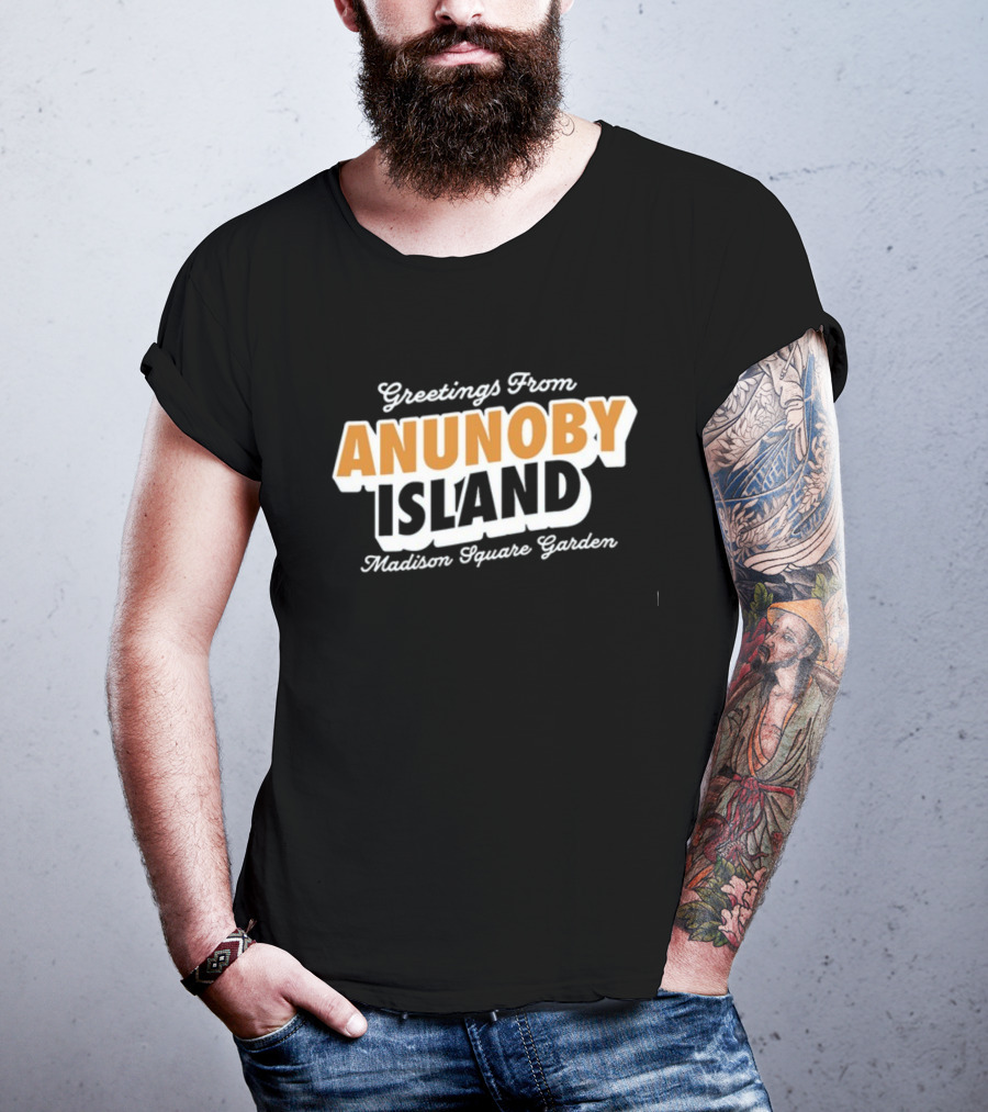 Greetings From Anunoby Island Madison Square Garden T-Shirt