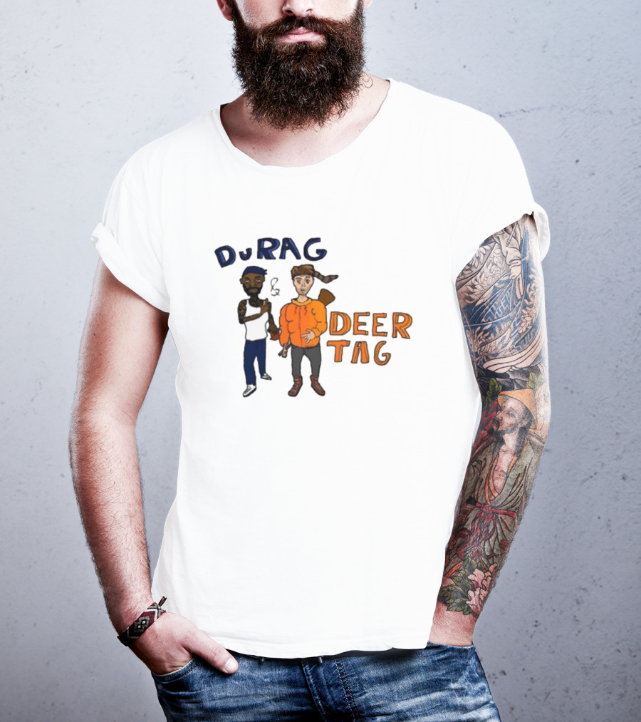 Topbananausa Store Durag Deer Tag T-Shirt