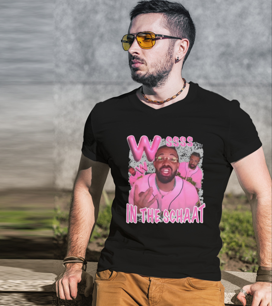 W Ssss In The Schaat Pink T-Shirt