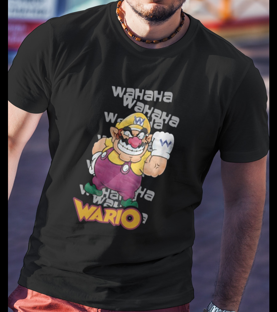 Wahaha Wario Big Beef Wario T-Shirt