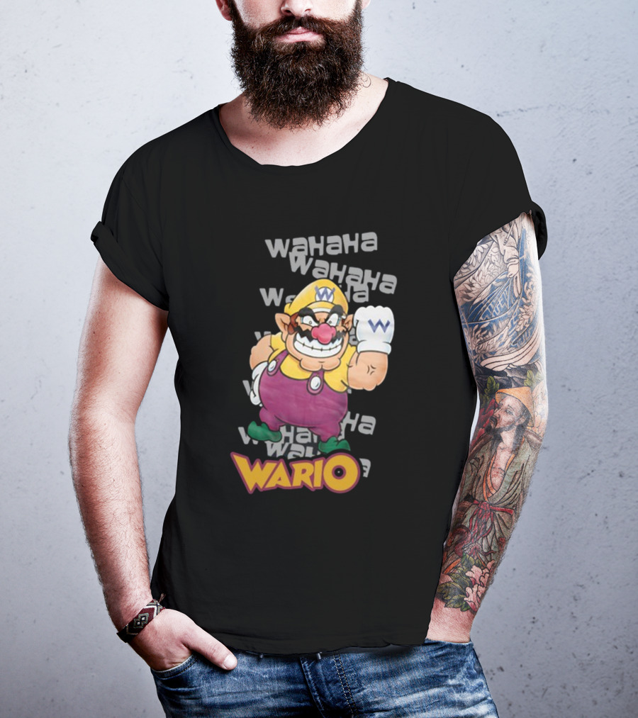 Wahaha Wario Big Beef Wario T-Shirt