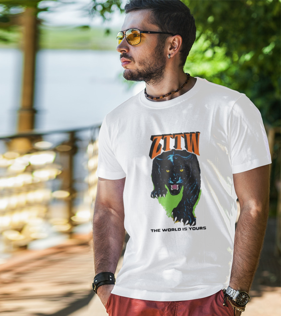 ZTTW The World Is Yours Black Panther T-Shirt