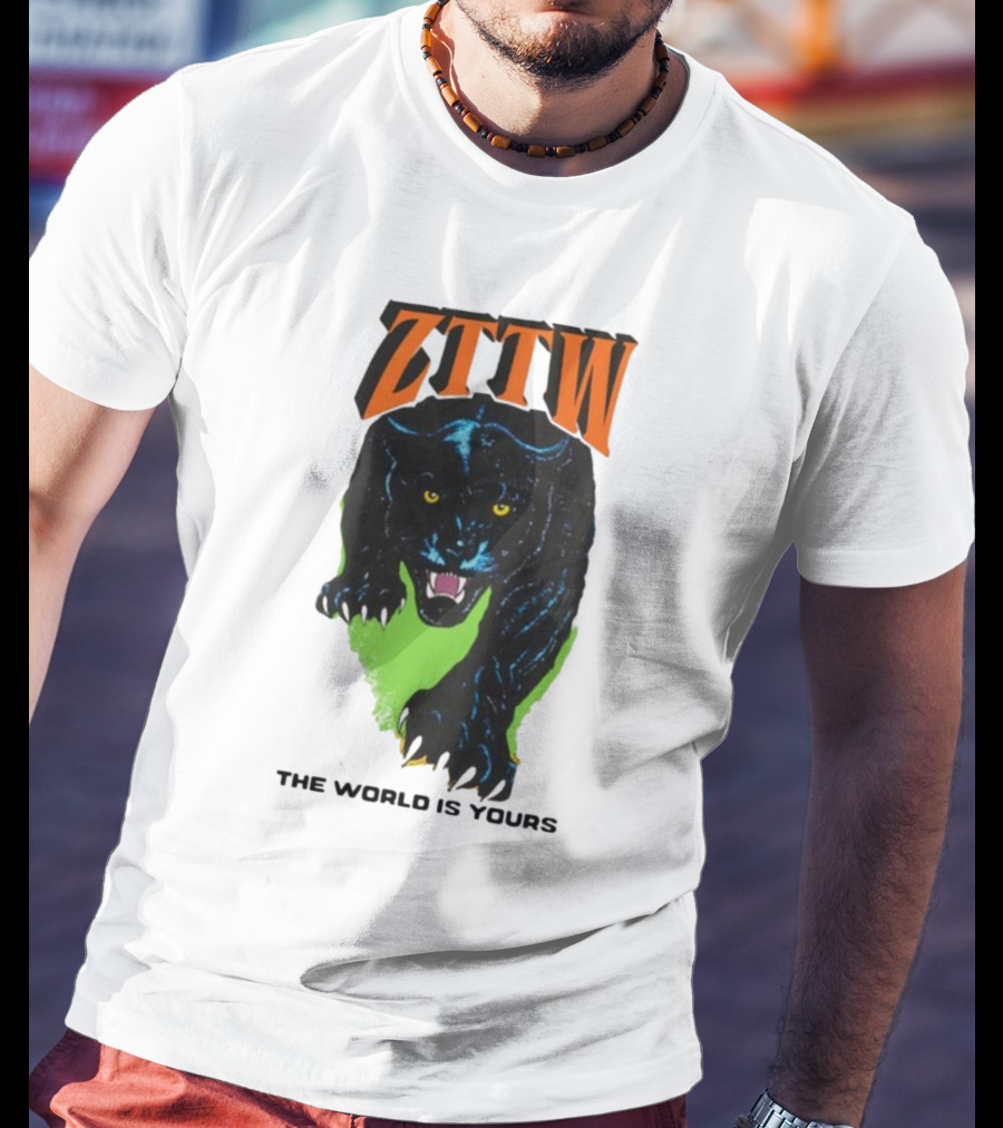 ZTTW The World Is Yours Black Panther T-Shirt