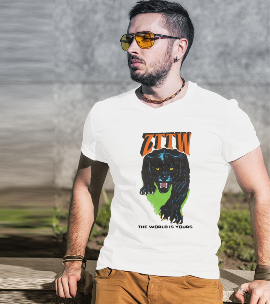 ZTTW The World Is Yours Black Panther T-Shirt