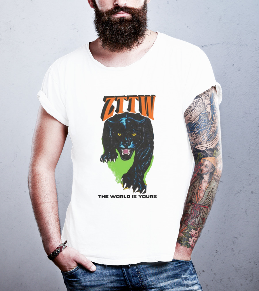 ZTTW The World Is Yours Black Panther T-Shirt