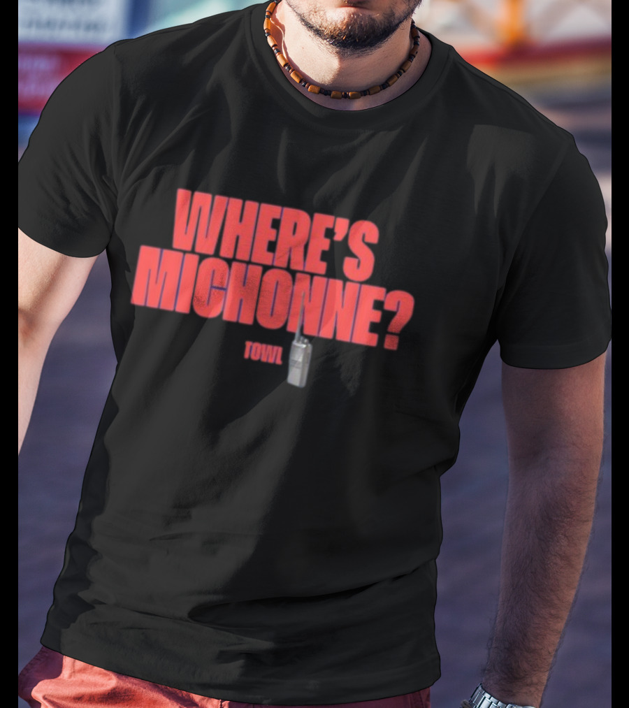 Where's Michonne TOWL The Walking Dead Walkie T-Shirt