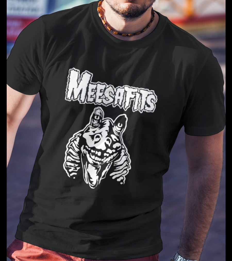 Punkwithacamera Meesafits Misfits Parody Jar Jar Binks T-Shirt