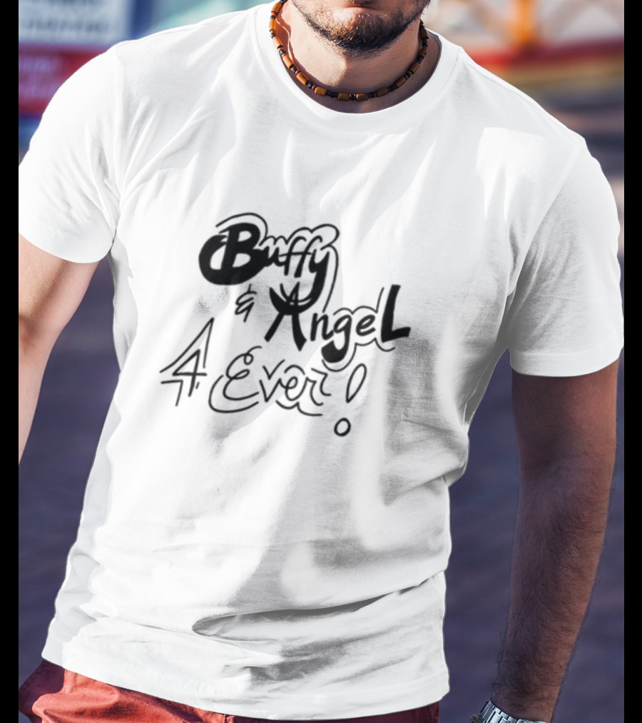 Fabulous Stranger 35 Buffy And Angel 4 Ever T-Shirt