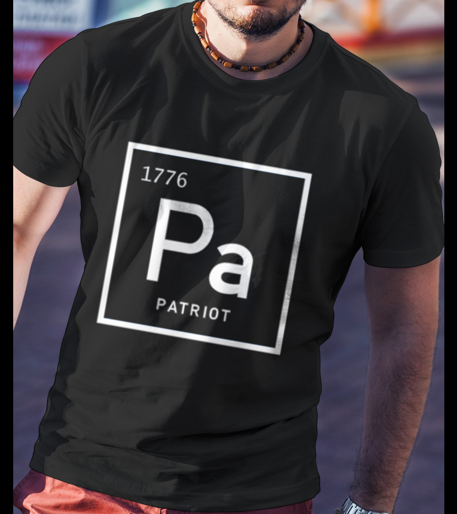 1776 Pa Patriot Freedom Elements Carl Higbie T-Shirt