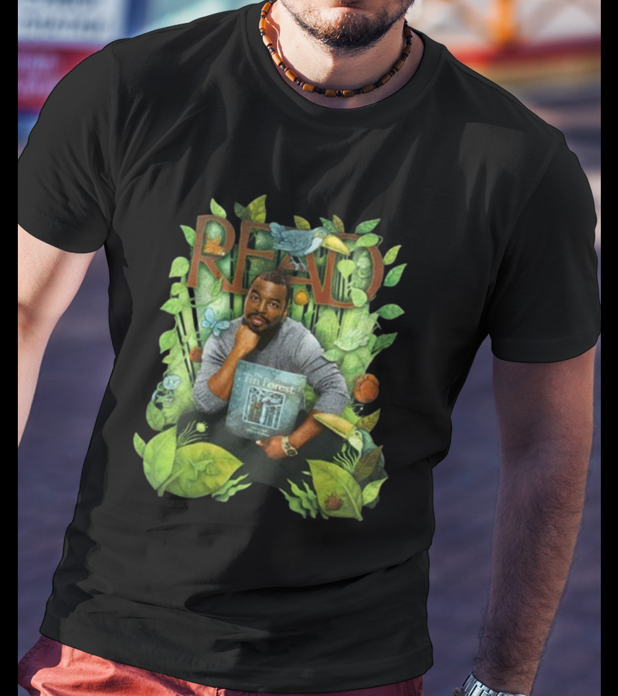 READ The Tin Forest Book Cover With Nature T-Shirt