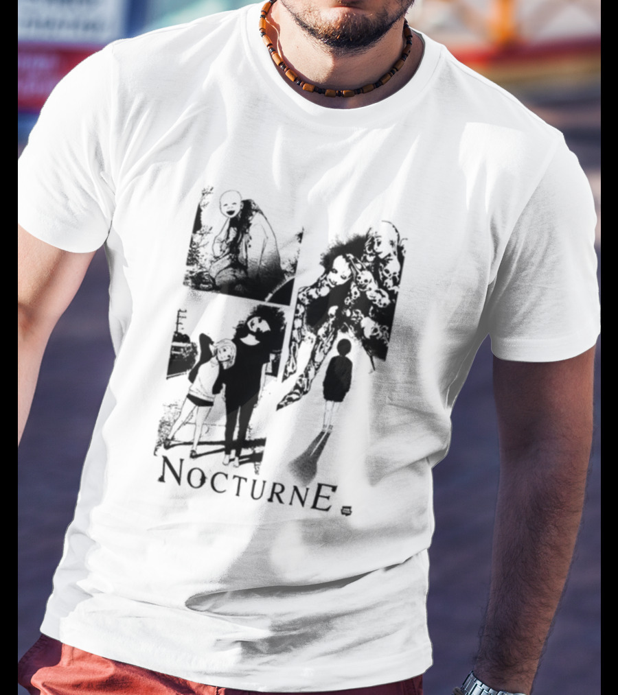 Nocturne Fyyaa123 Mysterious Panels Horror Figures T-Shirt