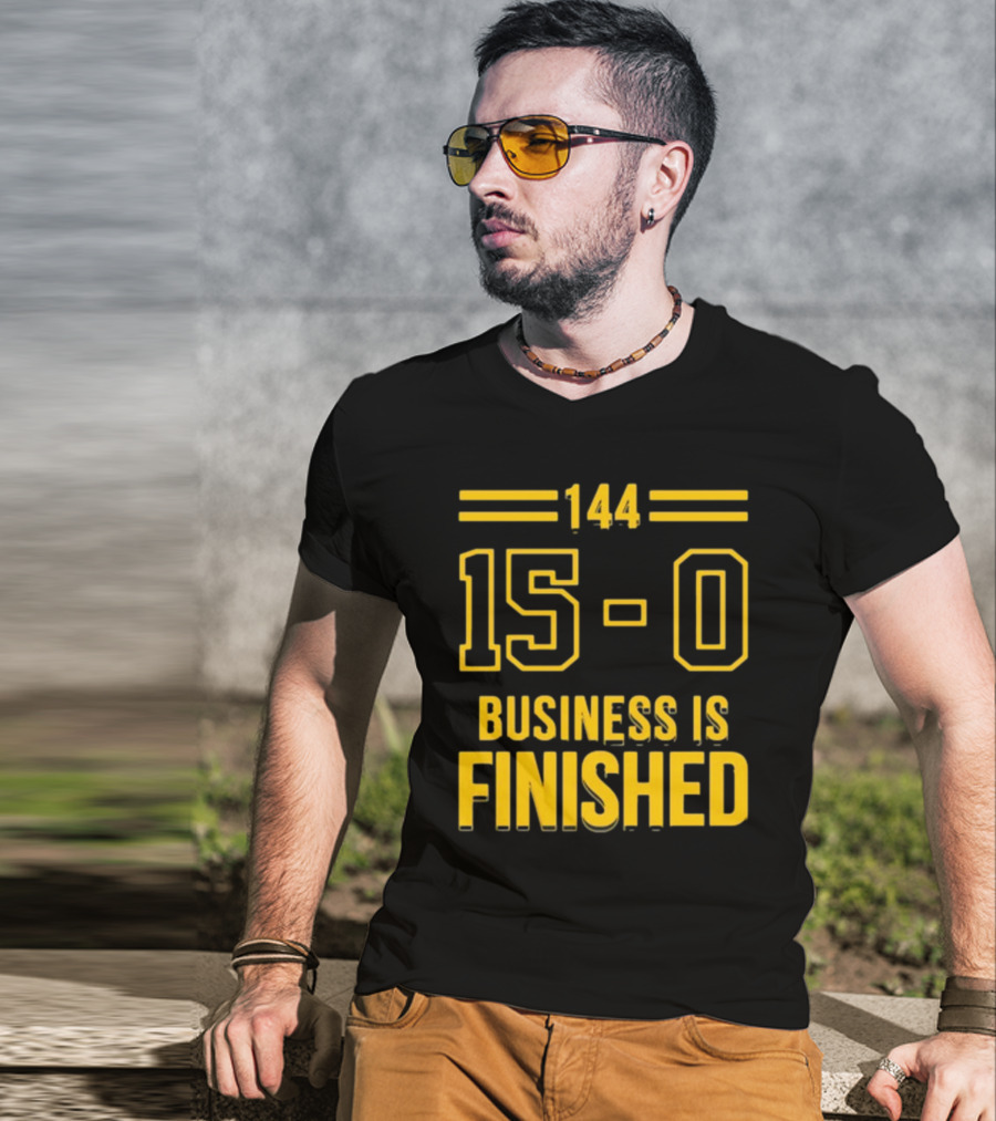 144 15-0 Business Is Finished Triblend T-Shirt